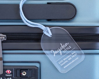 Luggage Tags Luggage Tag Personalized Wedding Bridesmaid Luggage Tag Engraved Travel Gift Bag Tag Diaper Bag  Stocking back to school B6