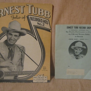 Two iconic publications from Ernest Tubbs. Publications include Folio of Recorded Hits #2 and