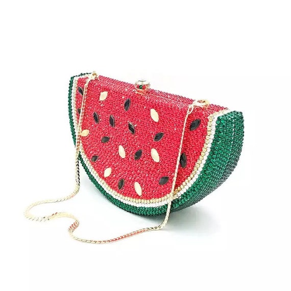 watermelon clutch bag