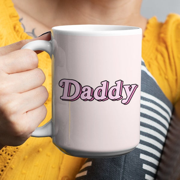 Daddy Mug Pink Mug