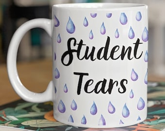 Student Tears, tears of my students, gift from student, teacher gift, gift for professor, gift for teacher, funny teacher coffee mug,big Mug