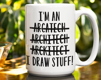 Architect Mug. Architect Gift, Architect Graduation, Funny architect Mug, architecture gift, architect gift idea, gift for architect