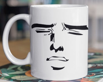 Anime Mug, Sensual Anime face, Yaranaika Meme Mug, Meme Coffee Mug, Funny Coffee Mug, Weebs Gift, Tea Mug per Weebs, Manga Mug