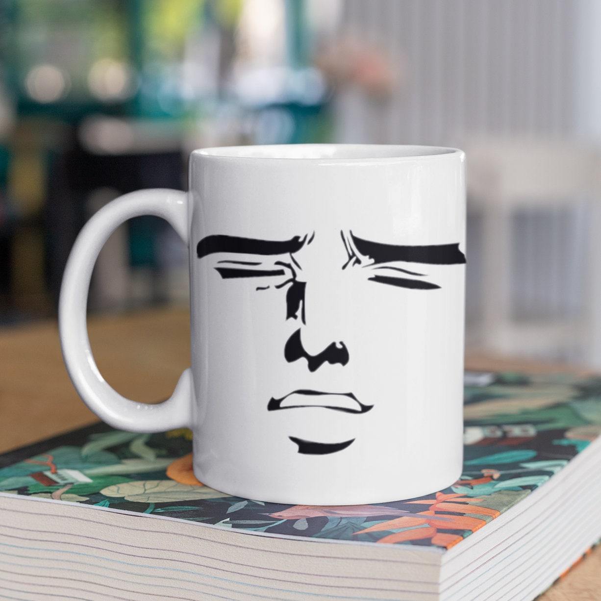  Game Inspired Mug Funny Mnes Faces Coffe Mug Cute