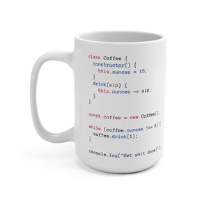 Weißer Labradorit Becher, Programmierer Geschenk Bild 7