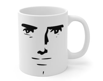 Anime Mug Sensual Anime Face Yaranaika Meme Mug Meme Coffee 