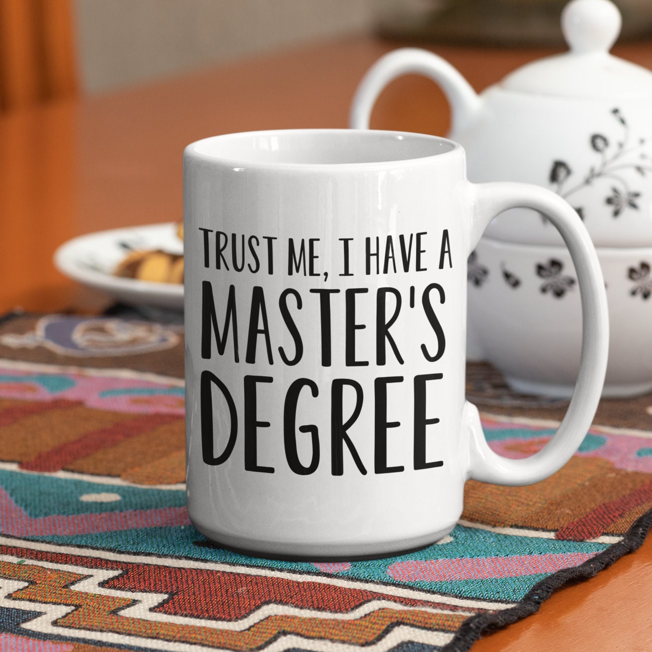 Masters Degree Graduation Gift Graduation Announcement Trust Etsy