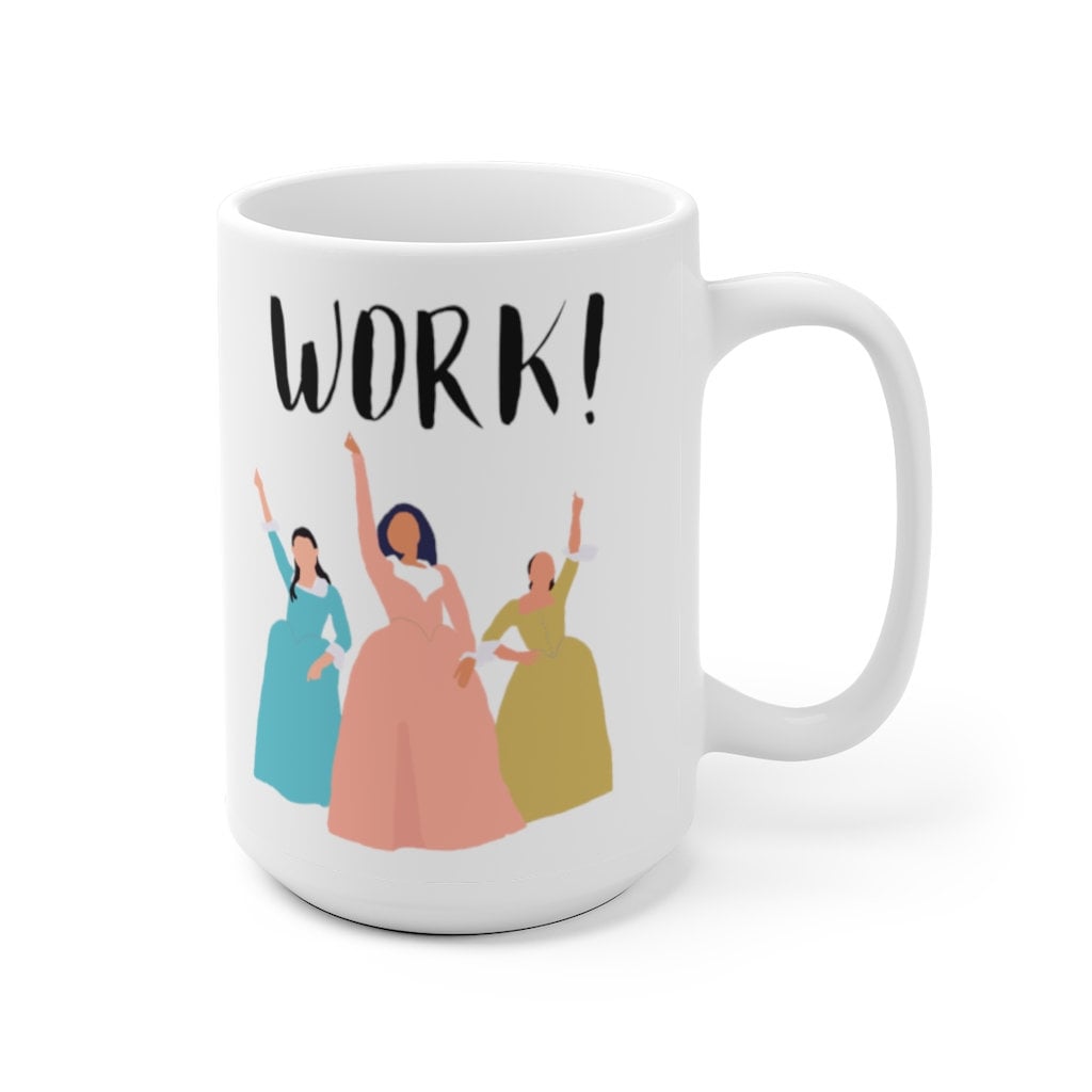 Details about   Eliza Angelica Peggy Work Schuyler Sisters Hamilton Coffee Mug 