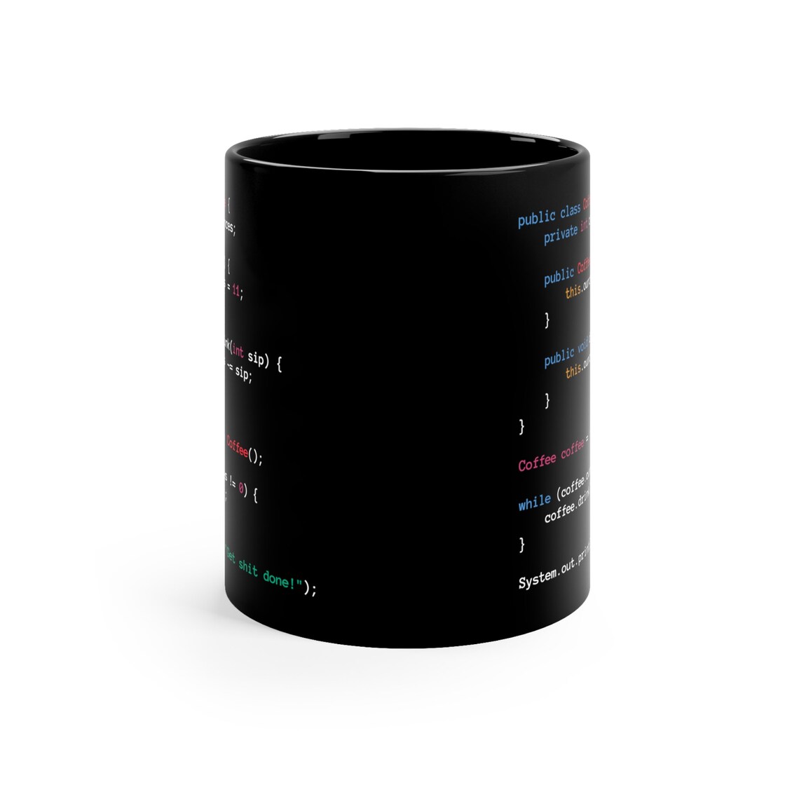 Java Coffee Mug Programmer Coder Engineer Java Black Tea Mug Gift Java ...
