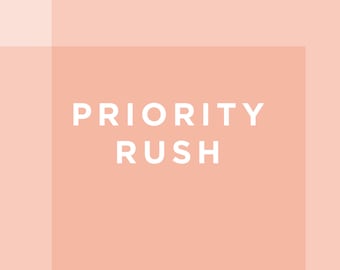 Priority Rush Order | Add-On