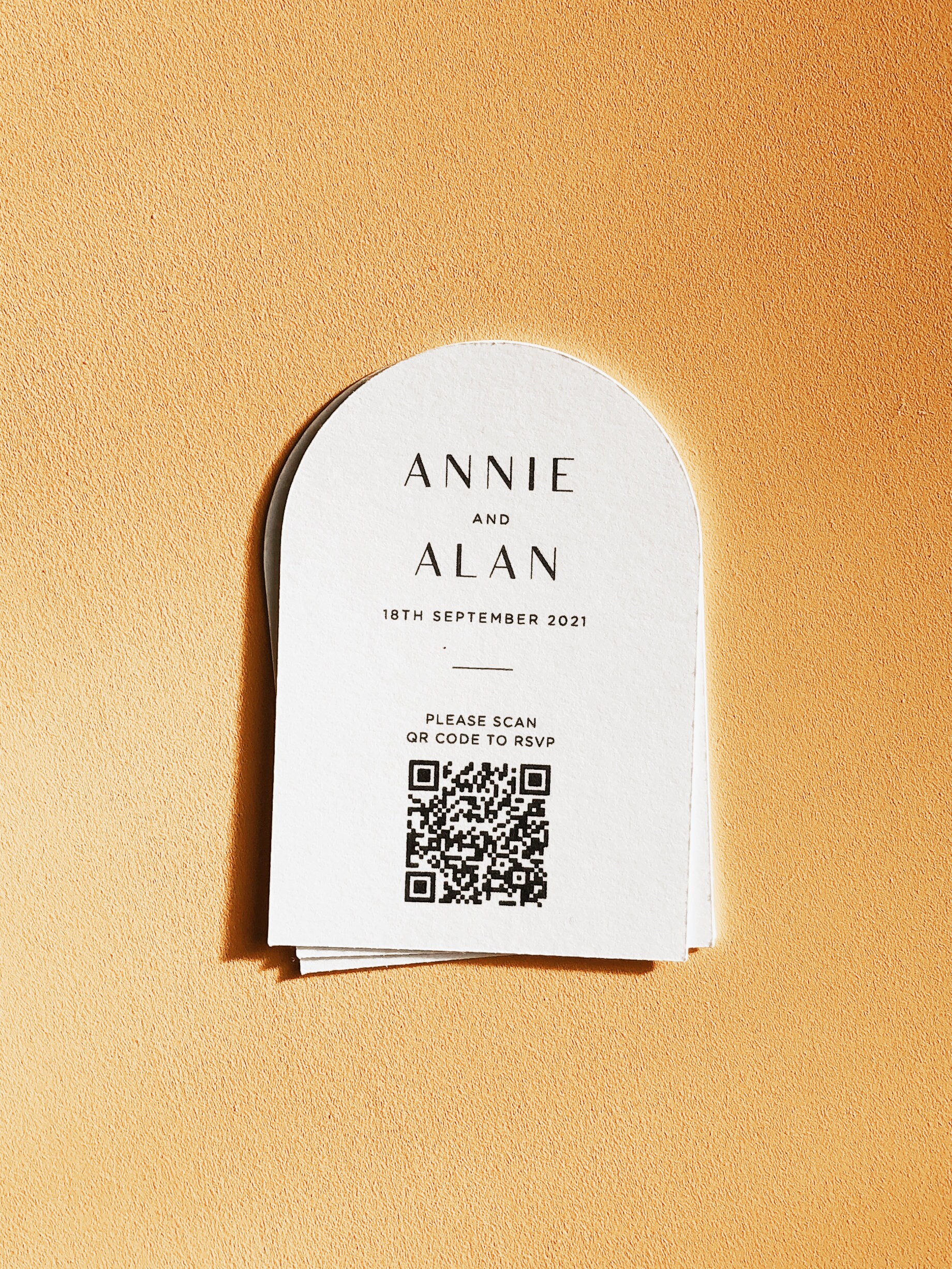 Pack of 10 QR Code RSVP Cards Scan RSVP Card  Etsy Australia