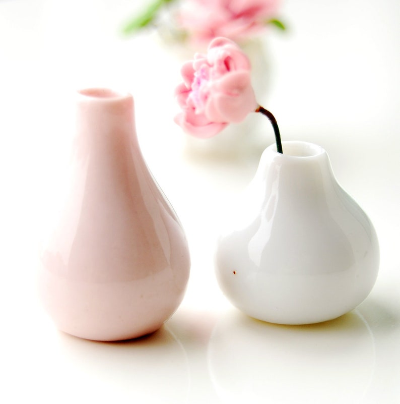 1:12 Handmade Dollhouse Miniature Vintage Porcelain Flower Pot Vase Home DeS!