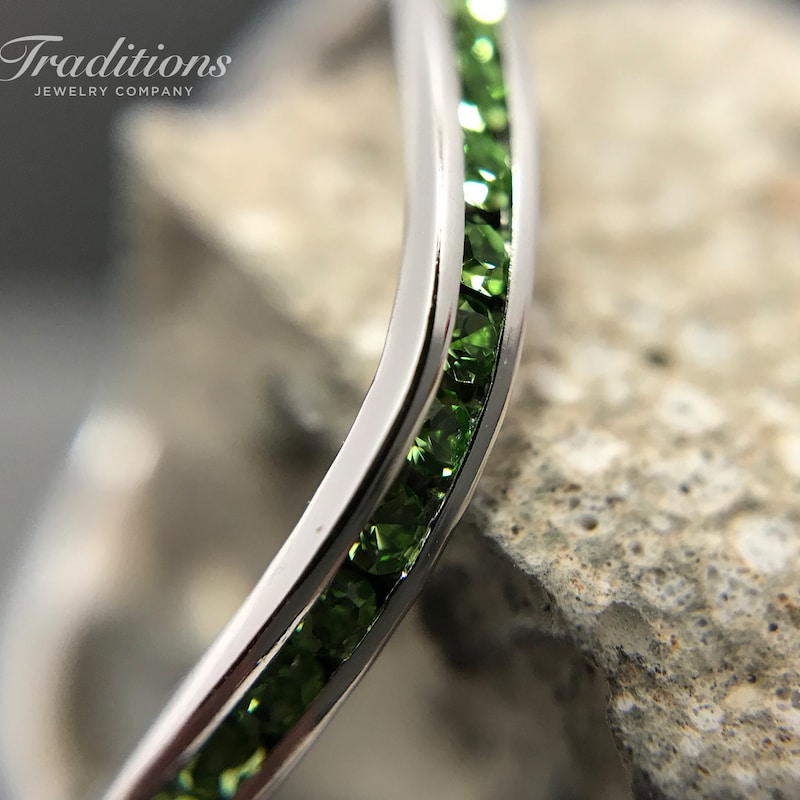 Swarovski Peridot Ring - Etsy