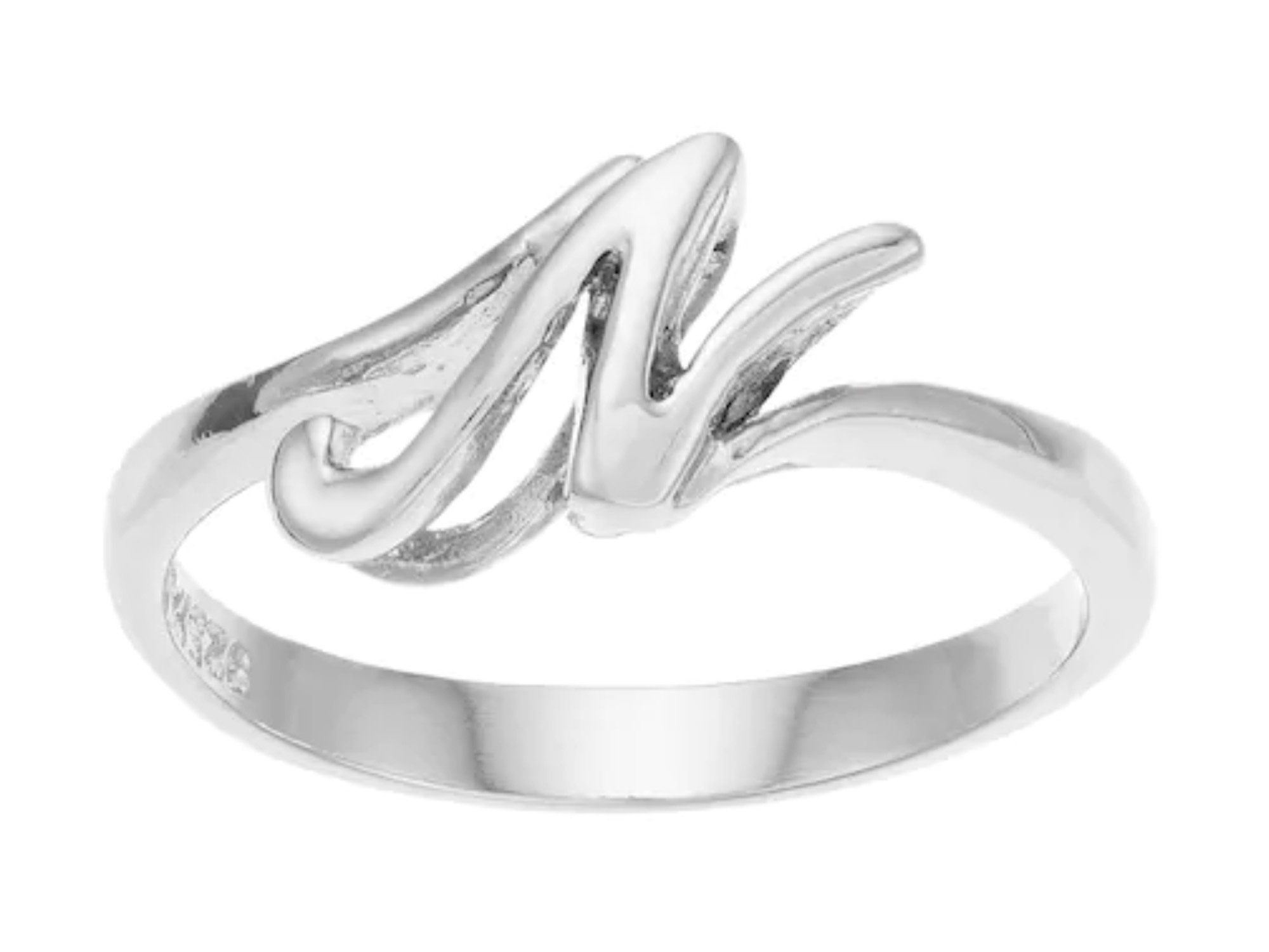 Monogram Ring .men Initial Ring. Silver Monogram Ring