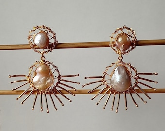Boucle d'Oreille Homme BOIS | Stag Bijoux