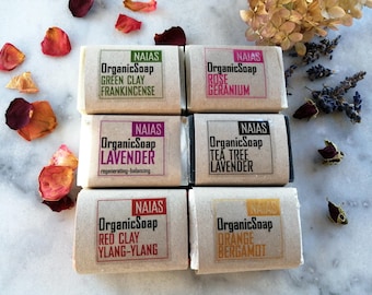 Sapone biologico artigianale: olio di cocco, oliva e mandorle - Scegli la tua fragranza