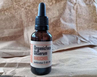 Bio Bakuchiol Gesichtsserum: Anti-Falten, Mischhaut & fettige Haut