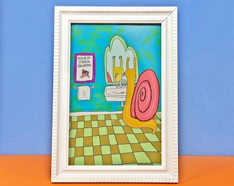 Weird Wall Art Etsy