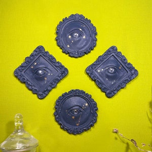 Constellation Eye Sculpture Art Zodiac Sign Witchy Decor / Memento Mori Oddity Goth Occult Decor