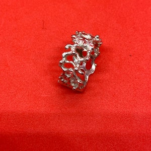 Small ocean ring. ocean sea ring marine ring silver ring