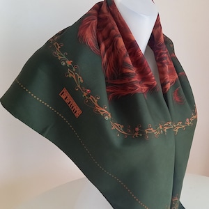 Gianfranco Ferre Silk Scarf - Etsy Canada