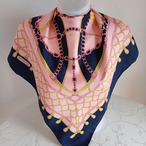 made in Italy silk scarf