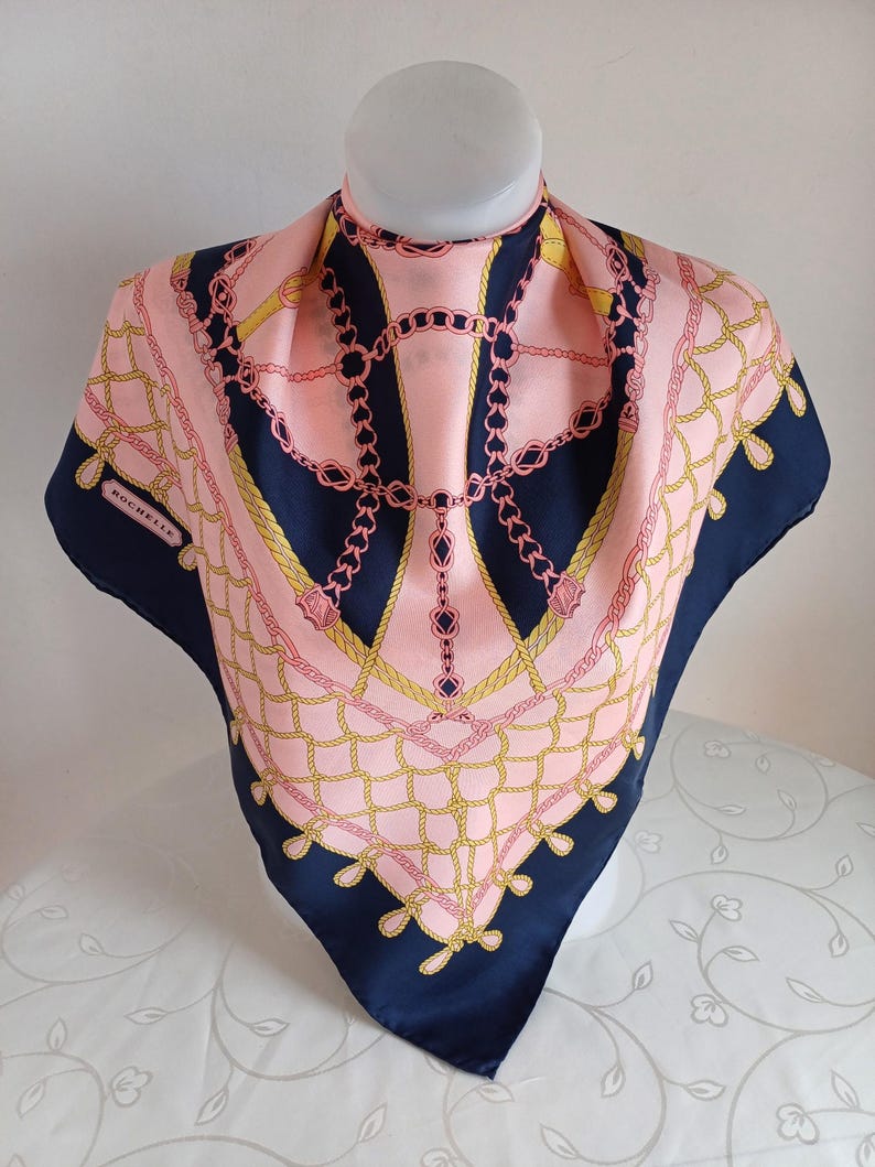 made in Italy silk scarf