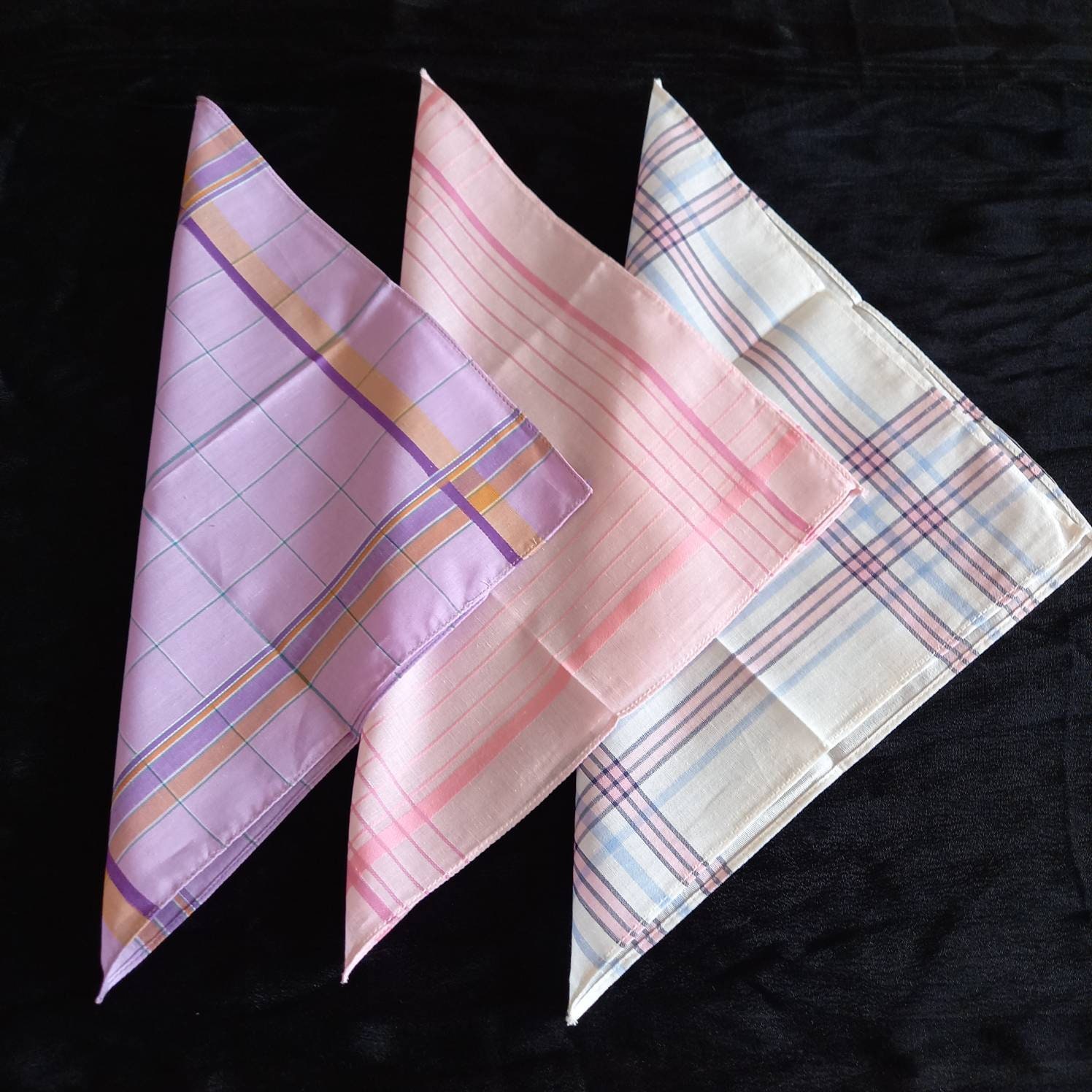 Floral Embroidery Hankies HANKYTEX Ladies' Cotton Handkerchiefs - Set Of 6 Embroidered Lace Hankies In Floral Colors Set Of 6 Hankies - Foto 13