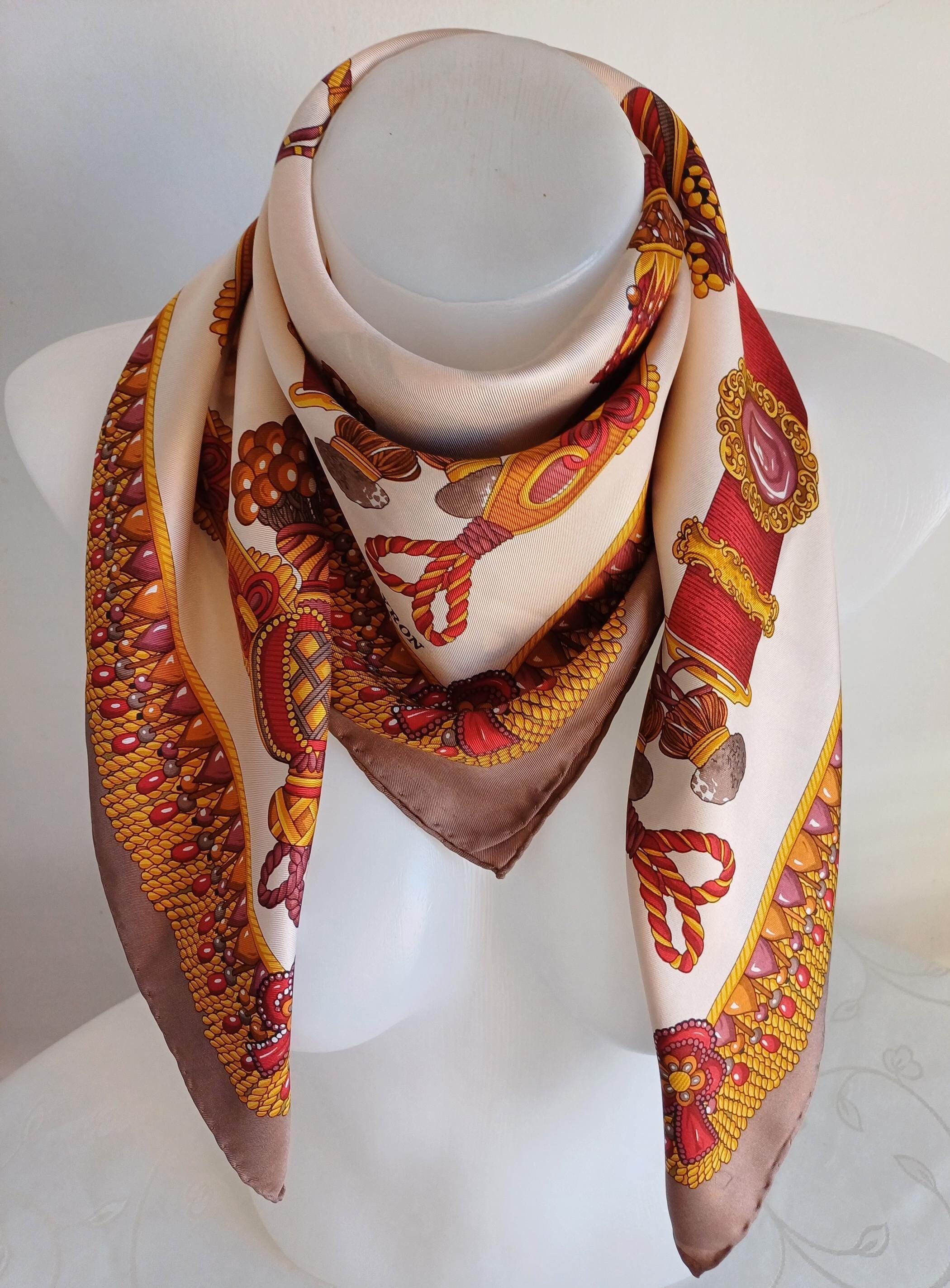 Bayron silk scarf - Etsy 日本