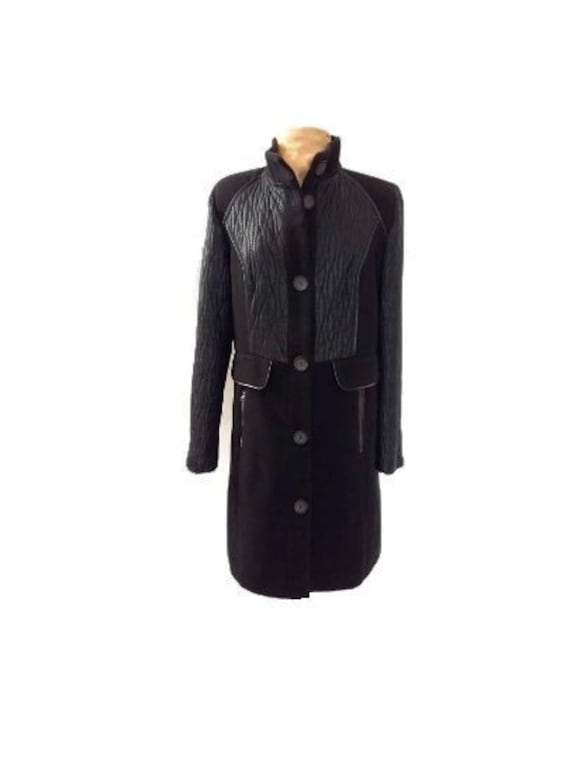 Black women coat