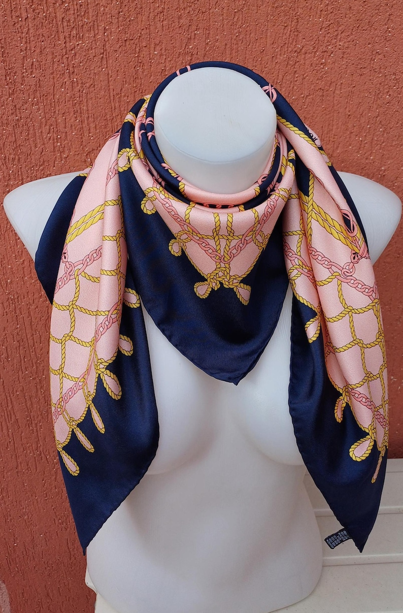 Equestrian silk accessory Made in Italy