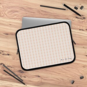 Champagne Pink Palaka Laptop Sleeve | Palaka laptop sleeve, Palaka computer sleeve, Hawaii computer sleeve, College necessities, Laptop