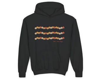 Retro Puakenikeni Youth Heavy Blend Hoodie | Puakenikeni sweatshirt, Puakenikeni jacket, Lei sweatshirt, Lei sweater
