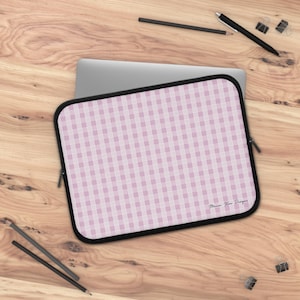 Pink Lavender Palaka Laptop Sleeve | Palaka laptop sleeve, Palaka computer sleeve, Hawaii computer sleeve, College necessities, Laptop
