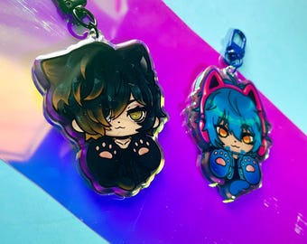 BL Cat Keychains