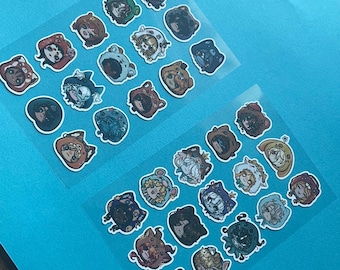 IDV Animal Sticker Sheets