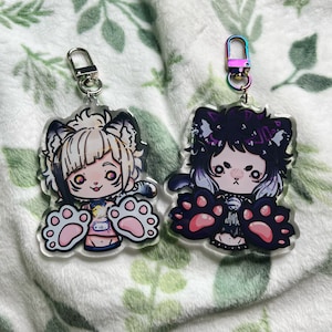 BSD Cat Keychains