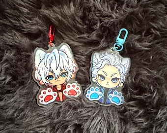 Devil Kitty Keychains