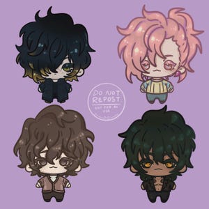 Slow Damage Chibi Stickers