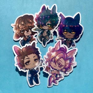 Slow Damage Bunny Stickers