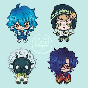 Dramatical Murder Chibi Stickers