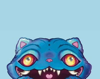 Kpop Tiger Car Peeker Decal Stickers
