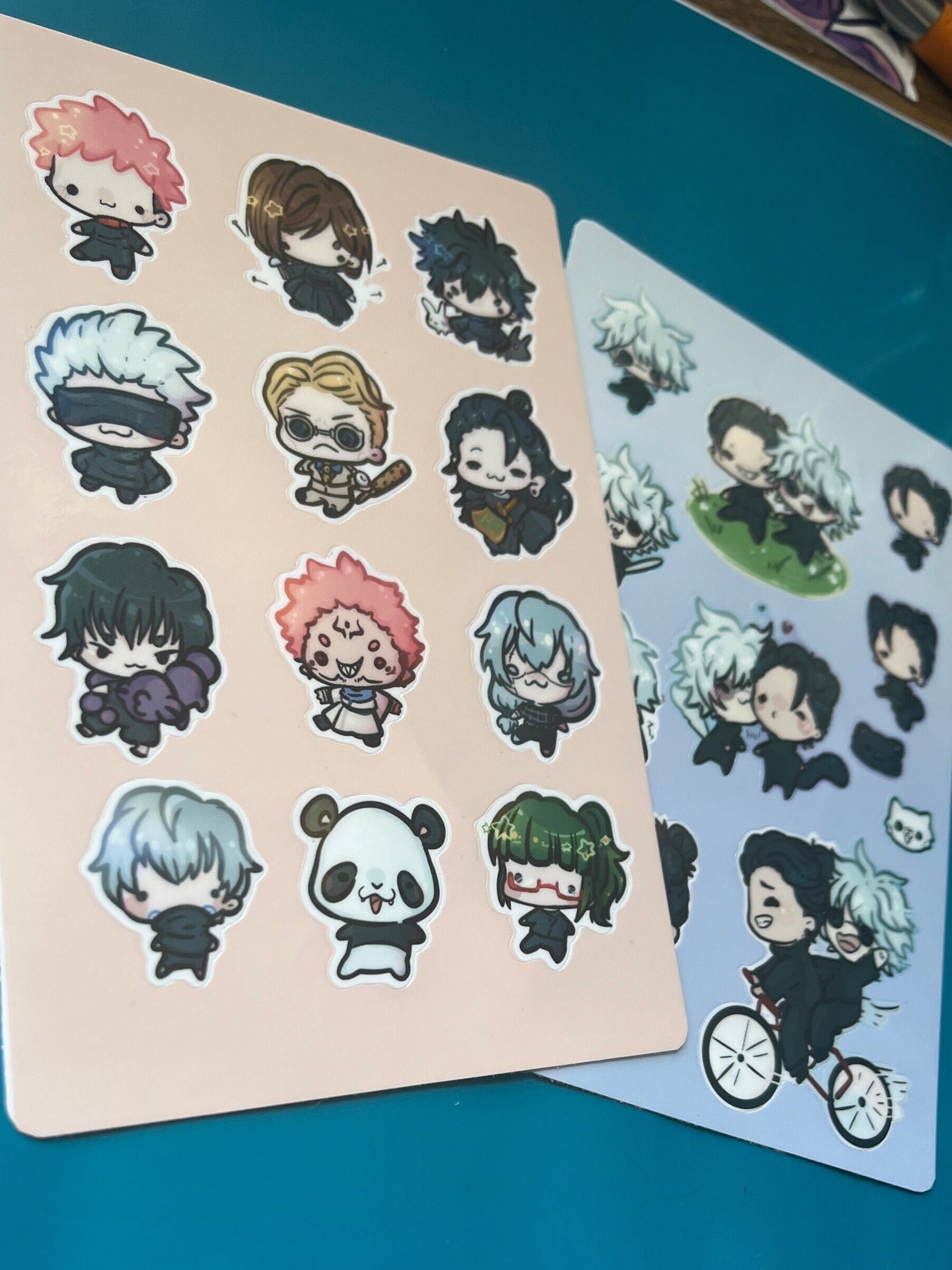 Anime Mini Sticker Sheets - Etsy