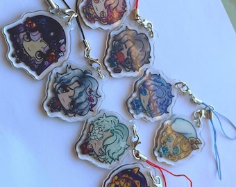 IDV Mini Keychain Phone Straps