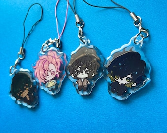Aoba & Towa Acrylic Charm Dramatical Murder / Slow Damage - Etsy