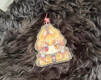 ZZZ Alice Double Sided Keychain