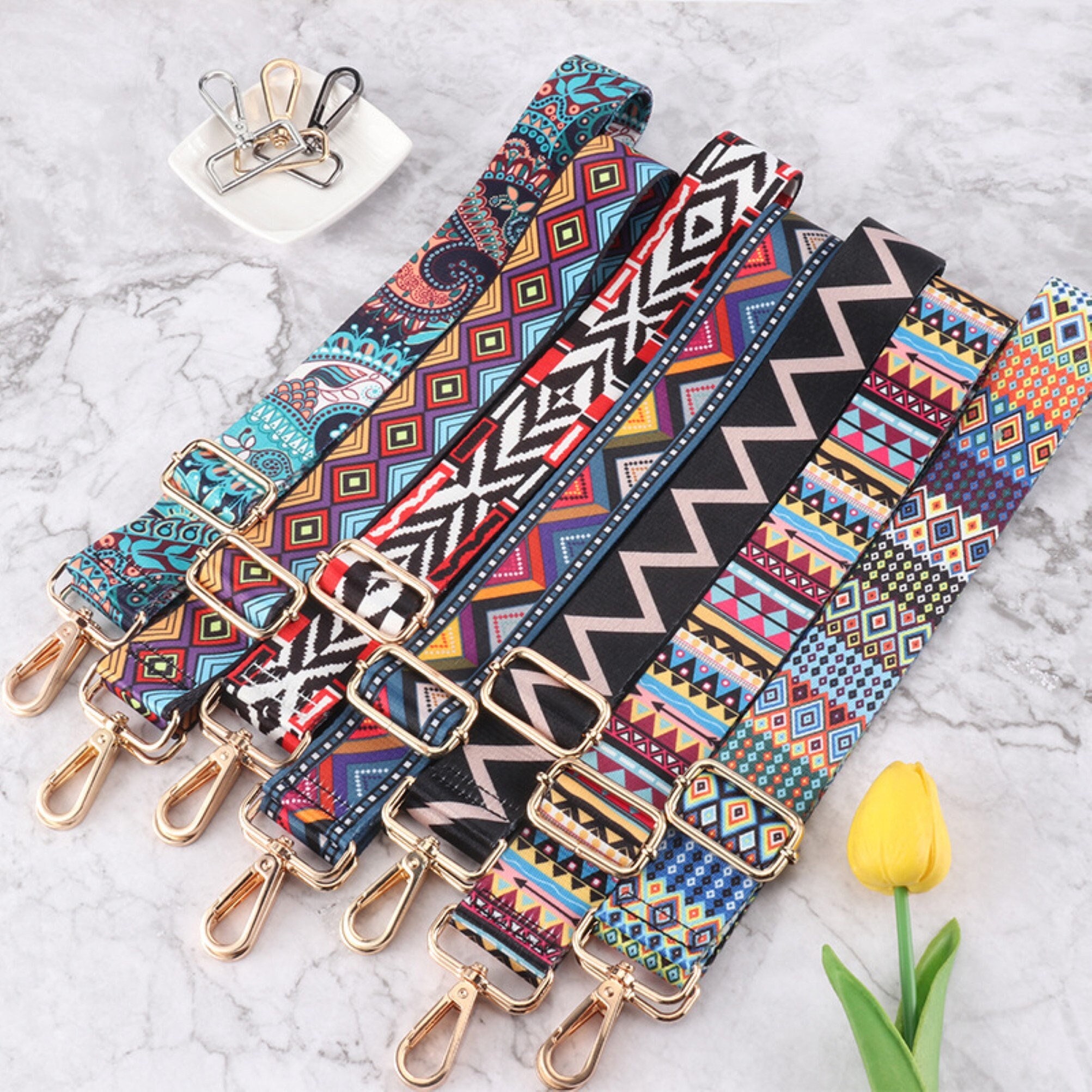 Ethnic Embroidery Wide Purse Straps For Women Crossbody Bags Replacement  Guitar Strap For Cross Body Shoulder Bag - AliExpress