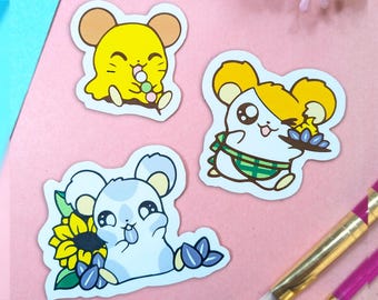 Hamtaro 3 stickerset