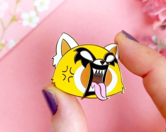 Grommende rode Panda pin