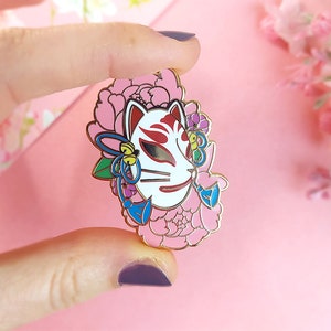 Kitsune japanische Maskennadel